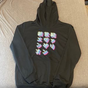 I’m selling a Medium Romero Japanese letters hoodies